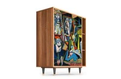 Storyz Buffet Multicolore 2 Tiroirs Et 2 Portes L 94 Cm 9 Storyz Buffet Multicolore 2 Tiroirs Et 2 Portes L 94 Cm -Boutique Maisons du Monde buffet multicolore 2 tiroirs et 2 portes l 94 cm 3