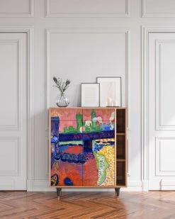 Alternative view of Storyz Buffet Multicolore 2 Tiroirs Et 2 Portes L 94 Cm