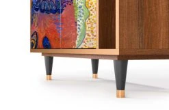 Storyz Buffet Multicolore 2 Tiroirs Et 2 Portes L 94 Cm -Boutique Maisons du Monde buffet multicolore 2 tiroirs et 2 portes l 94 cm 40