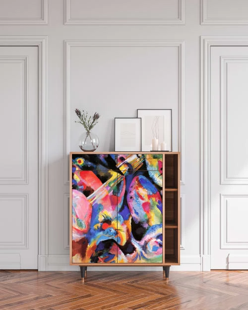 Storyz Buffet Multicolore 2 Tiroirs Et 2 Portes L 94 Cm 2 Storyz Buffet Multicolore 2 Tiroirs Et 2 Portes L 94 Cm – Image 2