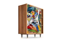Storyz Buffet Multicolore 2 Tiroirs Et 2 Portes L 94 Cm -Boutique Maisons du Monde buffet multicolore 2 tiroirs et 2 portes l 94 cm 9