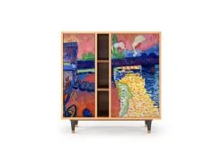Storyz Buffet Multicolore 3 Portes L 94 Cm