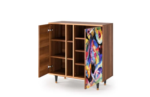 Storyz Buffet Multicolore 3 Portes L 94 Cm 6 Storyz Buffet Multicolore 3 Portes L 94 Cm – Image 6