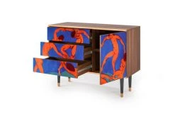 Storyz Buffet Multicolore 3 Tiroirs Et 1 Porte L 115 Cm -Boutique Maisons du Monde buffet multicolore 3 tiroirs et 1 porte l 115 cm 5