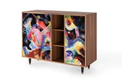 Storyz Buffet Multicolore 3 Tiroirs Et 1 Porte L 125 Cm -Boutique Maisons du Monde buffet multicolore 3 tiroirs et 1 porte l 125 cm 17