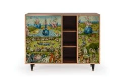 Storyz Buffet Multicolore 3 Tiroirs Et 1 Porte L 125 Cm