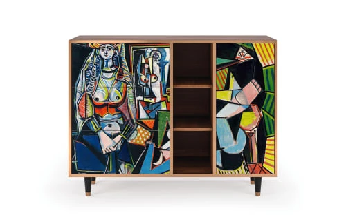 Storyz Buffet Multicolore 3 Tiroirs Et 1 Porte L 125 Cm 1 Storyz Buffet Multicolore 3 Tiroirs Et 1 Porte L 125 Cm