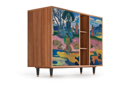 Storyz Buffet Multicolore 3 Tiroirs Et 1 Porte L 125 Cm 4 Storyz Buffet Multicolore 3 Tiroirs Et 1 Porte L 125 Cm – Image 4