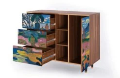Storyz Buffet Multicolore 3 Tiroirs Et 1 Porte L 125 Cm 11 Storyz Buffet Multicolore 3 Tiroirs Et 1 Porte L 125 Cm -Boutique Maisons du Monde buffet multicolore 3 tiroirs et 1 porte l 125 cm 34