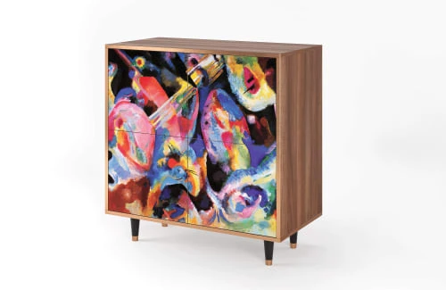 Storyz Buffet Multicolore 4 Portes L 94 Cm 3 Storyz Buffet Multicolore 4 Portes L 94 Cm – Image 3