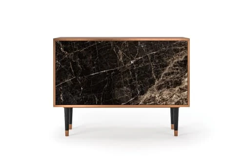 Storyz Buffet Noir 2 Tiroirs Et 2 Portes L 115 Cm 1 Storyz Buffet Noir 2 Tiroirs Et 2 Portes L 115 Cm