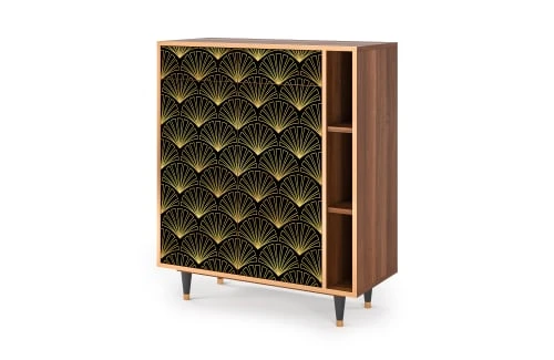 Storyz Buffet Noir 2 Tiroirs Et 2 Portes L 94 Cm 3 Storyz Buffet Noir 2 Tiroirs Et 2 Portes L 94 Cm – Image 3