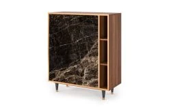 Storyz Buffet Noir 2 Tiroirs Et 2 Portes L 94 Cm 8 Storyz Buffet Noir 2 Tiroirs Et 2 Portes L 94 Cm -Boutique Maisons du Monde buffet noir 2 tiroirs et 2 portes l 94 cm 8