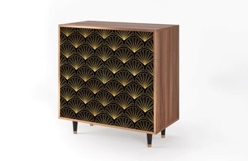 Storyz Buffet Noir 4 Portes L 94 Cm 3 Storyz Buffet Noir 4 Portes L 94 Cm – Image 3
