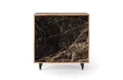 Storyz Buffet Noir 4 Portes L 94 Cm