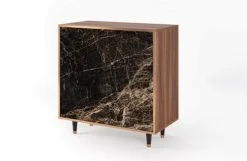 Storyz Buffet Noir 4 Portes L 94 Cm -Boutique Maisons du Monde buffet noir 4 portes l 94 cm 6