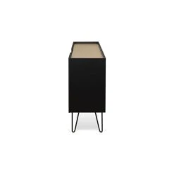 TEMAHOME Buffet Placage Chêne Clair Et Noir 11 TEMAHOME Buffet Placage Chêne Clair Et Noir -Boutique Maisons du Monde buffet placage chene clair et noir 5