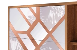 Storyz Buffet Rose Clair 3 Tiroirs Et 1 Porte L 125 Cm -Boutique Maisons du Monde buffet rose clair 3 tiroirs et 1 porte l 125 cm