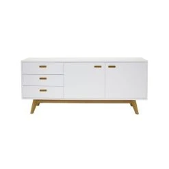 Alternative view of Meubles & Design Buffet Scandinave En Bois Blanc