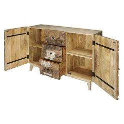 Maisons Du Monde Buffet Sculpté 2 Portes 3 Tiroirs En Manguier Massif -Boutique Maisons du Monde buffet sculpte 2 portes 3 tiroirs en manguier massif 1000 6 27 165790 11