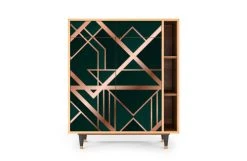 Storyz Buffet Vert 2 Tiroirs Et 2 Portes L 94 Cm