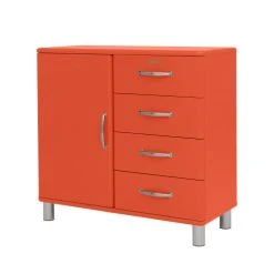 Tenzo Buffet Vintage 1 Porte 4 Tiroirs L98cm Rouge 8 Tenzo Buffet Vintage 1 Porte 4 Tiroirs L98cm Rouge -Boutique Maisons du Monde buffet vintage 1 porte 4 tiroirs l98cm rouge 2