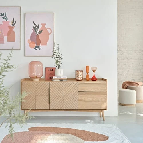 Maisons Du Monde Buffet Vintage 2 Portes 3 Tiroirs 4 Maisons Du Monde Buffet Vintage 2 Portes 3 Tiroirs – Image 4