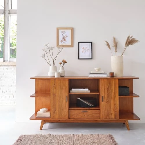 BOIS DESSUS BOIS DESSOUS Buffet Vintage En Mindy Massif 180 Cm 2 BOIS DESSUS BOIS DESSOUS Buffet Vintage En Mindy Massif 180 Cm – Image 2