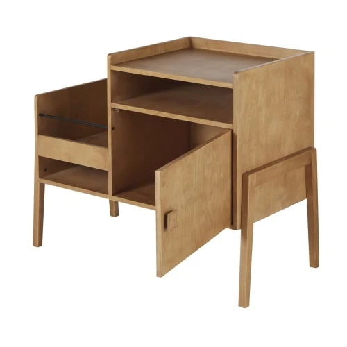 Maisons Du Monde Buffet Vinyle 2 Niches 2 Maisons Du Monde Buffet Vinyle 2 Niches – Image 2