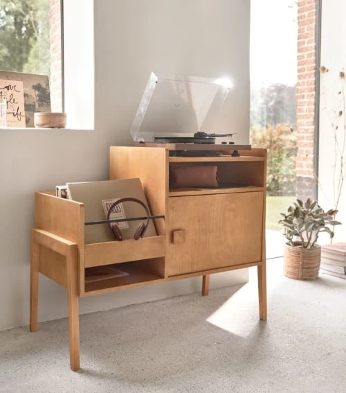 Maisons Du Monde Buffet Vinyle 2 Niches 4 Maisons Du Monde Buffet Vinyle 2 Niches – Image 4