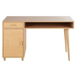 Maisons Du Monde Bureau 1 Tiroir 1 Niche Beige