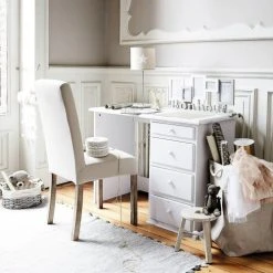 Maisons Du Monde Bureau 4 Tiroirs Blanc -Boutique Maisons du Monde bureau 4 tiroirs blanc 1000 14 7 135266 3