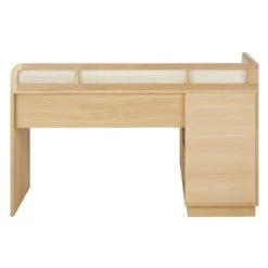 Maisons Du Monde Bureau D'angle 1 Porte 1 Niche Beige Et Cannage En Rotin -Boutique Maisons du Monde bureau d angle 1 porte 1 niche beige et cannage en rotin 1000 2 24 226221 4