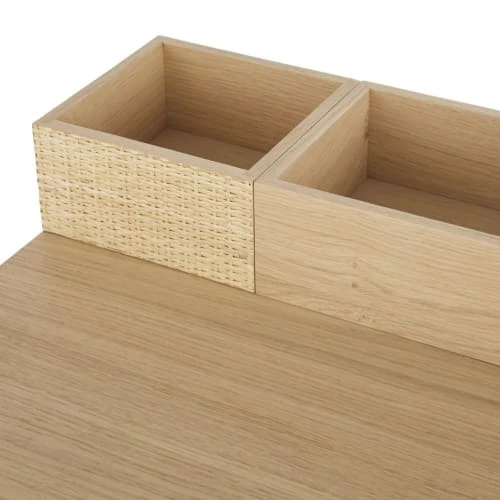 Maisons Du Monde Bureau Vintage 1 Tiroir Avec Boîtes De Rangement Amovibles 4 Maisons Du Monde Bureau Vintage 1 Tiroir Avec Boîtes De Rangement Amovibles – Image 4