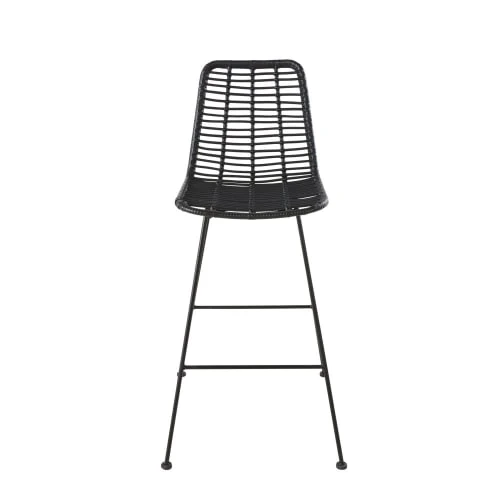 Maisons Du Monde Chaise Haute De Jardin Professionnelle En Résine Noire 2 Maisons Du Monde Chaise Haute De Jardin Professionnelle En Résine Noire – Image 2