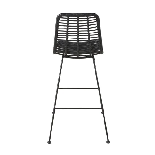 Maisons Du Monde Chaise Haute De Jardin Professionnelle En Résine Noire 4 Maisons Du Monde Chaise Haute De Jardin Professionnelle En Résine Noire – Image 4