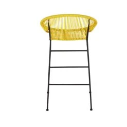 Maisons Du Monde Chaises De Bar De Jardin Professionnelles En Résine Jaune Et Noir (x2) -Boutique Maisons du Monde chaises de bar de jardin professionnelles en resine jaune et noir x2 1000 16 26 229380 4