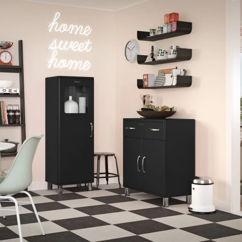 Tenzo Colonne De Rangement Vintage H143cm Noir 2 Tenzo Colonne De Rangement Vintage H143cm Noir – Image 2