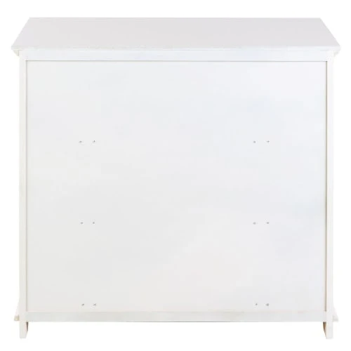 Maisons Du Monde Commode 3 Tiroirs Blanche 2 Maisons Du Monde Commode 3 Tiroirs Blanche – Image 2
