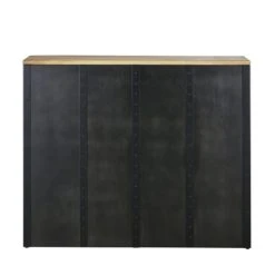 Maisons Du Monde Comptoir Professionnel En Métal Et Manguier Massif