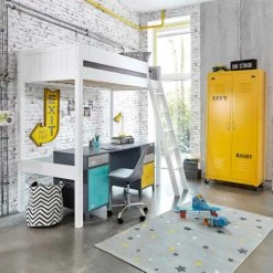 Maisons Du Monde Dressing à Roulettes 2 Portes En Métal Jaune -Boutique Maisons du Monde dressing a roulettes 2 portes en metal jaune 1000 5 8 135308 6