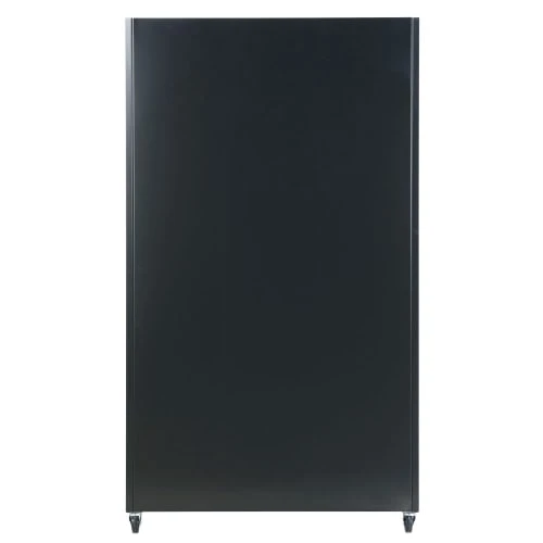 Maisons Du Monde Dressing à Roulettes 3 Portes En Métal Noir 4 Maisons Du Monde Dressing à Roulettes 3 Portes En Métal Noir – Image 4