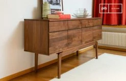 PIB Enfilade En Noyer Marron -Boutique Maisons du Monde enfilade en noyer marron 3