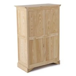 Grenier Alpin Farinier Pin Massif Brut 5 Tiroirs 1 Porte -Boutique Maisons du Monde farinier pin massif brut 5 tiroirs 1 porte 3