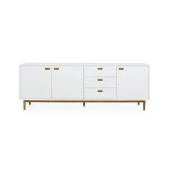 Alternative view of Meubles & Design Grand Buffet Bas 225cm En Bois