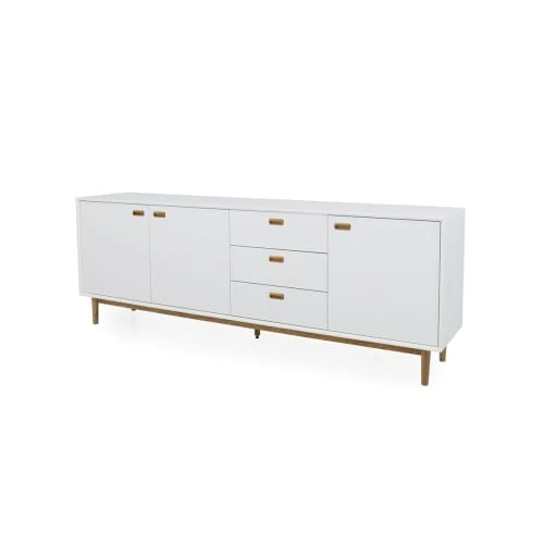 Meubles & Design Grand Buffet Bas 225cm En Bois 1 Meubles & Design Grand Buffet Bas 225cm En Bois