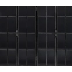 Alternative view of Grand Buffet Haut 4 Portes Métal - Nordal