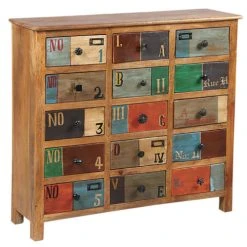 Altobuy Meuble De Rangement 15 Tiroirs