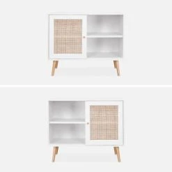 Alice's Garden Meuble De Rangement En Cannage Blanc 8 Alice's Garden Meuble De Rangement En Cannage Blanc -Boutique Maisons du Monde meuble de rangement en cannage blanc 2