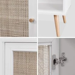 Alice's Garden Meuble De Rangement En Cannage Blanc 10 Alice's Garden Meuble De Rangement En Cannage Blanc -Boutique Maisons du Monde meuble de rangement en cannage blanc 4